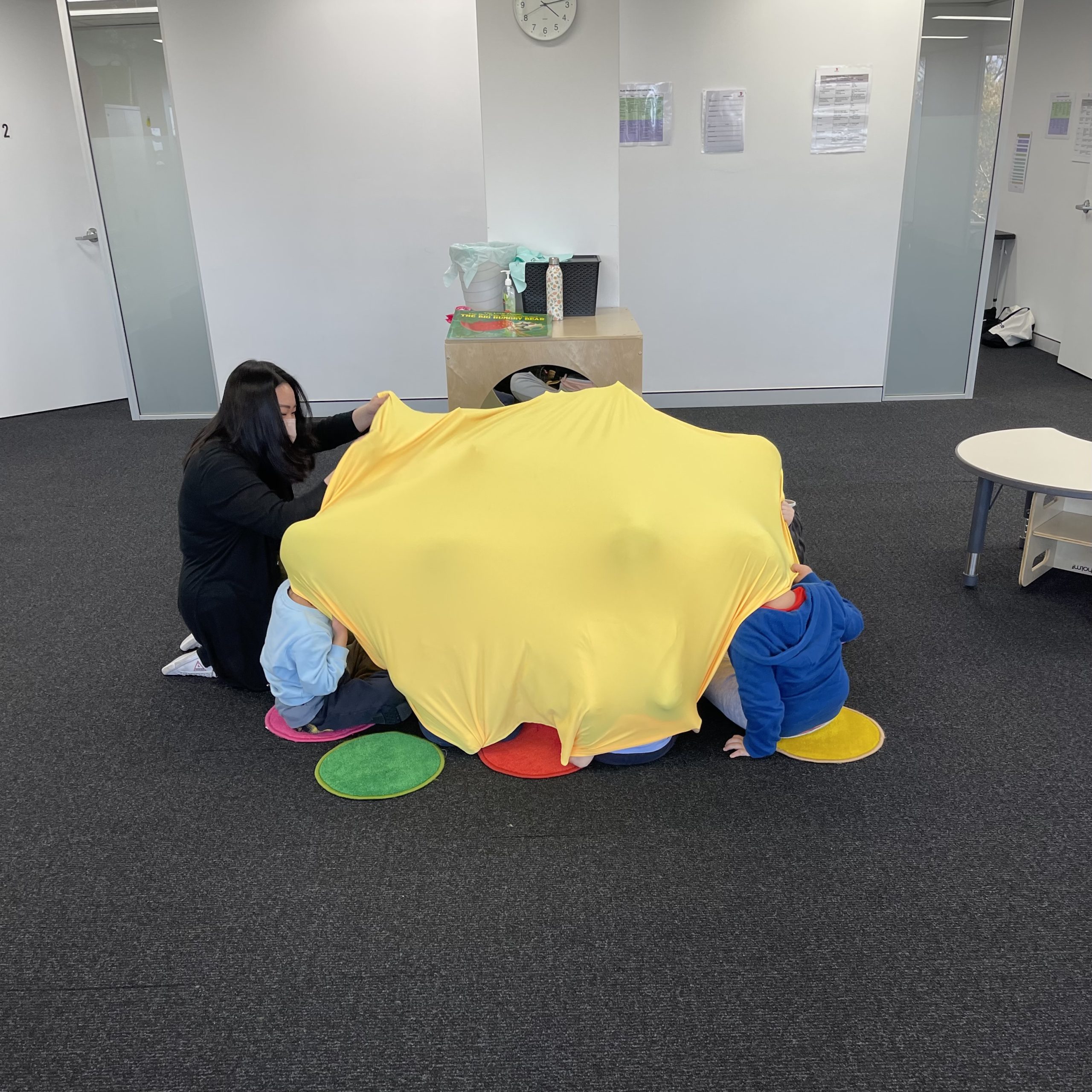 Children taking part in an Early start denver model (ESDM) play based therapy session in Sydney with our certified ESDM Therapists