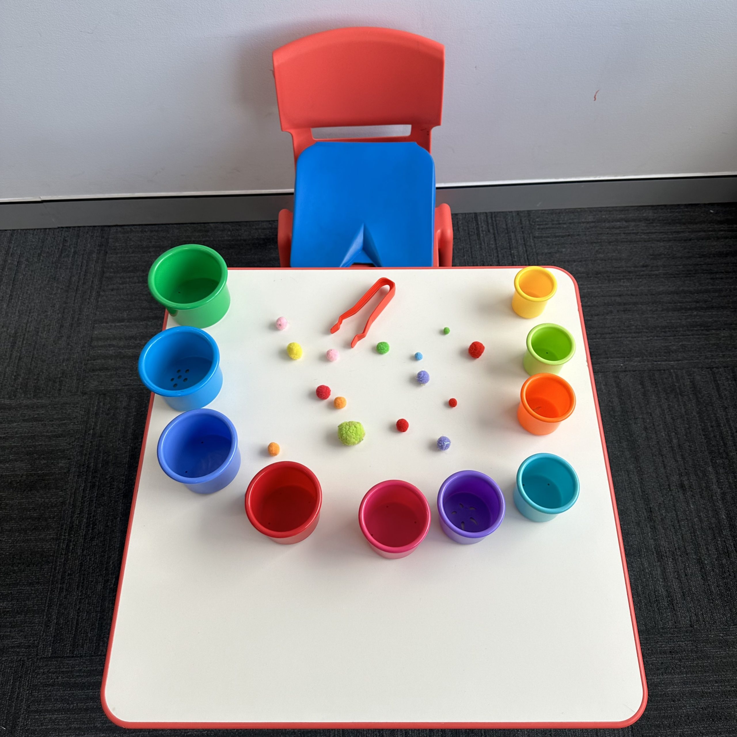 Occupational therapy session ready for a child for hand eye coordination in Bondi Jnction and Mascot